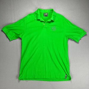 South Pole Polo Shirt Mens XL Green Short Sleeve Authentic Collection
